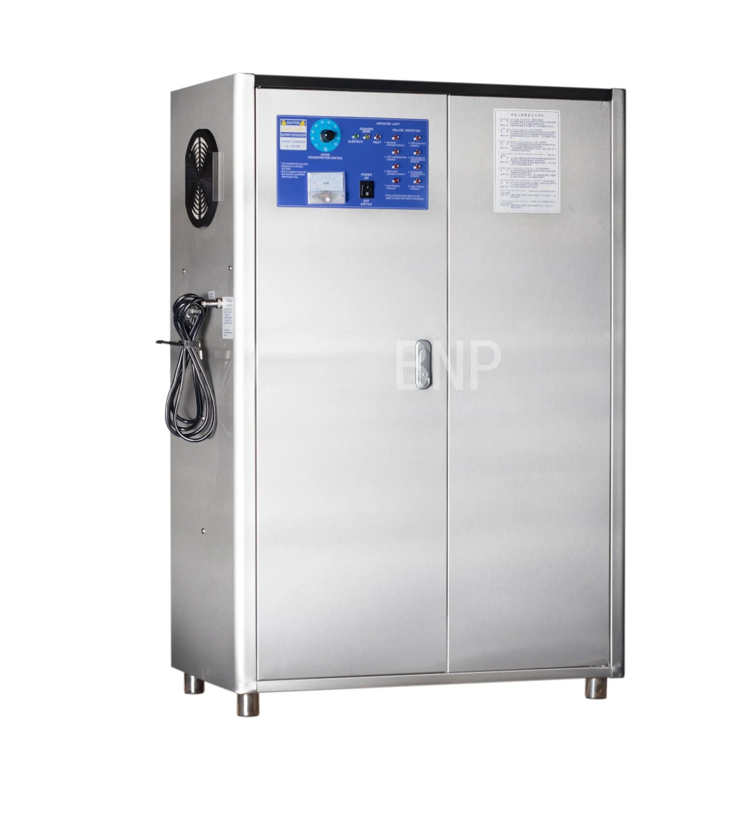 Industrial Ozone Generator 40g/Hr Drinking Water Treatment Ozone Generator Air Source Disinfection Machine Waster Water Treatment Ozone Generator for Aquacultur
